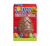 NewTony Chocolonely Large Easter Egg 242g - Milk Chocolate with 5 Smaller Solid Chocolate Eggs - Gift for Easter & Easter Egg Hunts For Adults and Kids for easter 2026