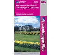 Newtown and Llanidloes: Sheet 136 (Landranger Maps)