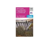 Newtown & Llanidloes/Y Drenewydd a Llanidloes Map | Llyn Clywedog | Ordnance Survey | OS Landranger Map 136 | Wales | Walks | Cycling | Days Out | Maps | Adventure