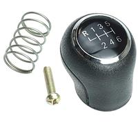 Newtown2700-parts Gear Knob Compatible for VW T5 T6 Bus Transporter Multivan Box 6 Speed Black Cap