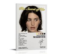 NEWTRASI Gracie Music Abrams Poster The Secret of Us Album Cover Posters Posters And Prints Canvas Wall Art Posters 08x12inch(20x30cm) Frame-style-1