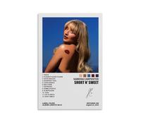 NEWTRASI Sabrina Carpenter Poster Short N' Sweet Album Cover Music Posters Posters And Prints Canvas Wall Art Posters 20x30inch(50x75cm) Unframe-style