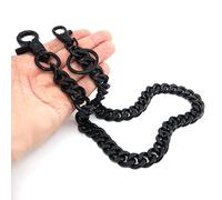 newtro Heavy Thick Strong Biker Key Wallet Chain Trucker Jean Pants Chain for Men Silver Black Gold 17" 24" TH01 - Gold - 24"