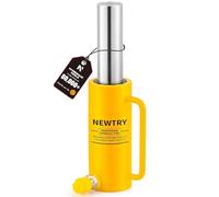 NEWTRY 10 ton Hydraulic Jack Cylinder Long Ram 6” Stroke Portable Hydraulic Ram Industrial Lifting Tool Porta Power Retract Automatically