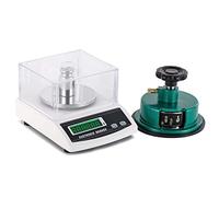 NEWTRY 3000g/0.01g Fabric GSM Precision Electronic Balance Digital Analytic Scale with a Adjustable Disk Sampler Cloth Cutter 100cm2 of 0-2mm, for Fabrics, Paper