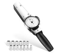 NEWTRY Digital Pointer Dial Torque Wrench Torsion Meter Force Test 3/8 1/2 3/4 0-3000Nm (0.3-3Nm)