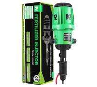 NEWTRY Drip Irrigation Fertiliser Injector, 0.4~4% Adjustable Proportional Pump, Standard 3/4" Inlet/Outlet Water Powered Dosing Pump for Garden, Irrigation & Hydroponic System, Farm