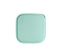 NewTupperware Modular Mates 1623 Square Replacement Seal (LID ONLY) 7" X 7" (Aquamarine)