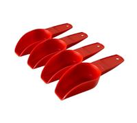 NewTupperware Small Scoop with Handles Set of 4 (Red)