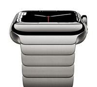 NewWays 38mm 40mm 41mm 42mm(Series 11/10) Metal Strap Compatible with Apple Watch,Solid Stainless Steel Link Replacement Band for iWatch Series 11/10/9/8/7/6/5/4/3/2/1/SE,Titanium