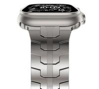 NewWays 49mm 46mm 45mm 44mm Titanium Strap for Apple Watch,Titanium