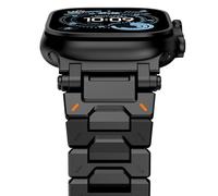 NewWays Metal Strap for Apple Watch 49mm 46mm 45mm 44mm,Black