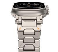 NewWays Metal Strap for Apple Watch 49mm 46mm 45mm 44mm,Titanium
