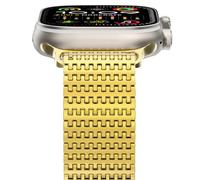 NewWays Milanese Bracelet Compatible with Apple Watch 49 mm 46 mm 45 mm 44 mm 42 mm (Seire 3 2 1), Stainless Steel Magnetic Metal Replacement Strap for iWatch Ultra 2/Ultra Series 10 9 8 7 6 SE 5 4 3
