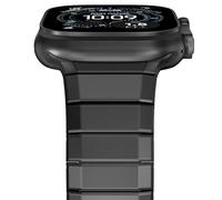 NewWays Stainless Steel Band Compatible with Apple Watch Ultra 3 2 1 49mm Series 11 10 46mm Series 9 8 7 45mm 44mm SE 6 5 4, Rugged iwatch Link Bracelet for men