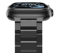 NewWays Stainless Steel Strap 49mm 46mm 45mm 44mm 42mm,Black