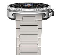 NewWays Titanium Grade 2 Bracelet Compatible with Samsung Galaxy Watch 8 Classic 46 mm/Watch 8 44 mm 40 mm, Titanium