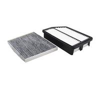NewYall Pack of 2 Engine and Carbonized Cabin Air Filter