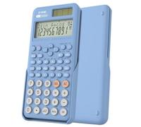 NEWYES Advanced Scientific Calculator for Exam, 401 Functions | 2 Line Display, Slide-on Cover, Ideal for Secondary School College Students Maths Science Study (Blue)