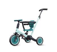 newyoo Trike with Parent Handle, Toddler Bike for 1-3 Year Old, Baby Balance Bike, Birthday Gift & Ride-On Toy for Boy & Girl, 5 in 1 Kids Tricycle, Baby Bike with Safety Belt, TR008, Green
