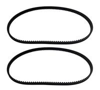 Newyuan 2Pcs Tooth Belt for Vax Platinum Smartwash CDCW-SWXS Carpet Cleaner | 120-Tooth 360mm Circumference 3mm Pitch 6mm Width High Wear Resistant Rubber Brush Replacement Belt