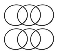 Newyuan 6Pcs Filter Pump O-Rings Gasket, Nitrile Rubber Filter Cover Seal Replacement, Part P6118 Compatible with Bestway Flowclear 58381 58145 58382 58144 58146(115x5.3mm)