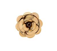 NewZenro Gold Rose Flower Statement Ring for Women Vintage Large Floral Adjustable Open Bands Finger Rings Exaggerated Wedding Promise Comfort Fit Fashion Jewelry for Her