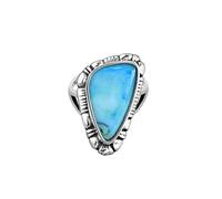 NewZenro Triangle Imitation Stones Minimalist Statement Rings for Women, Metal, No Gemstone