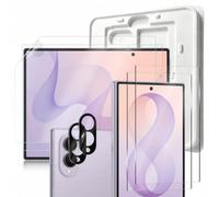 NEWZEROL 6-Pack Screen Protector Kit for Samsung Galaxy Z Fold 8 (Wide) | 2 EPU Inner Films, 2 Outer Tempered Glass, 2 Silk-Printed Lens Protectors, HD clear, anti-scratch, easy install