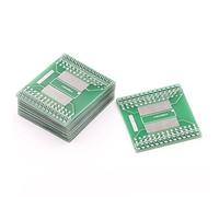 NewZoll 10PCS TSOP to DIP 56 Pins Adapter SMD to DIP Board PCB Plate 0.65/0.5mm Pin Pitch