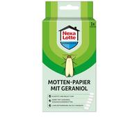 Nexa Lotte Moth Paper with Geraniol, 1 Strip for 2 Months Long-Term Protection Against Clothes Moths with Flower Fragrance