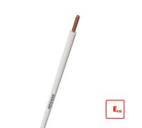 Nexans H07V-U Eca 1.5mm² PVC Installation Wire White - 10533311 [100 Meters]