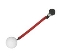 NEXAVKPR Swing Trainer with Adjustable Rope for Home Use, Red tube ball