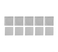 Nexbrill 20 Pack Square Coin Capsules Storage Boxes, Adjustable Foam Liner for 16-40mm Diameter Coins, Thickened PC Plastic ive Cases for Collection and Display, Transparent(17/22/27/32/37mm)