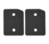 Nexbrill 2pcs Tumble Dryer Heat Pump Socket Filter Foam Sponge for T1 Selection TMB140WP TKB350WP TCE630WP Active Family, Black Foam Replacement Part 207x157mm