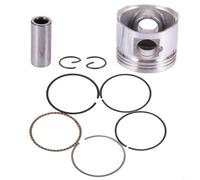 Nexbrill 39mm for PISTON Ring Kit For GY6 139QMB 49cc for 50CC Engine Enhanced Compression Metal Replacement For Taotao for BAJA Jonway Scooter Dirt Bike Off-Road Vehicle Repair DIY Install