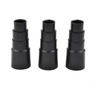 Nexbrill 3pcs Suction Adapter Reducer for for PARKSIDE Wet Dry Vacuum PWD 30 A1 IAN 364420, Connects 21-35mm Hoses to Tools Like Grinders and Saws, Black Dust Extraction Parts