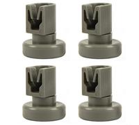 Nexbrill 4pcs Upper Basket Dishwasher Rollers for Zanussi for electrolux, Plastic Replacement Wheels 25x8mm, Compatible with ESF JSI Models