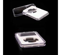 Nexbrill 5-Pack Coin Capsule Collection Box, 39mm Inner Diameter Protective Display Case for French Indo-China Silver Coins, PS Storage Organizer Holder 84x59mm