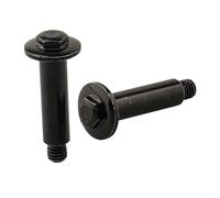 Nexbrill 614650 Shoulder Wheel Bolt 2 Pack for Toro Mowers Snow Throwers for RECYCLER Personal for PACE Metal Replacement Part Supports Tire Stability 2.51 Inch