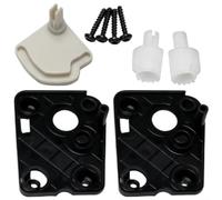 Nexbrill Air Conditioning Adjustment Repair Kit for 307 for Citroën for C4 ABS Plastic OEM 1607044080 6450XZ 6450XZ AC Control Fix Black Quick Installation Wear Resistant Replacement
