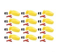 Nexbrill Automatic Bird Waterer 20-Pack Pigeon Drinking Bowl Quail Feeder Cup Easy Clean Hygienic Design for Aviary Backyard Poultry Farm Small Birds 4.5x9cm(12-piece set)