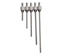 Nexbrill Carbide Needle Points for DIAL Indicator Depth Gauge M2.5 Thread 1.5mm Dia Industrial Measurement Tool Set 5pcs Length 10-50mm
