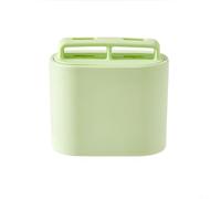 Nexbrill Clear Ice Ball Maker, Large 65MM No Bubbles Silicone for mold for Whiskey Cocktails, Slow Melting Tray for Home Bar Party, Easy Release Design for Drinks(Green Double)