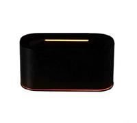 Nexbrill Flame Aroma Diffuser 220ml Cool Mist Humidifier with 7-Color LED Light for Bedroom Living Room Office Yoga Home Decor Air Quality Improvement(black)