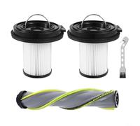 Nexbrill for Brush Roll and HEPA Filter Set for Bissell for CLEANVIEW XR 200W XR Pet 300W for POWERLIFTER Turbo Cordless 3789U 3789X 3797 Series, Tangle-Free Design, Multi-Surface Cleaning Performance