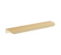 Nexbrill Invisible Cabinet Door Handle, Aluminium Kitchen Drawer Pulls, No Drill Safety Round Corner 80mm for Cupboards Furniture(300mm Gold)
