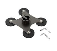 Nexbrill Magnetic Mounting Bracket Adapter Block for Starlink for Mini Trucks RVs Boats, Aluminium Alloy Roof Mount with Quick Release, All Weather, Secure for Road Trip or Marine Use