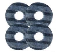 Nexbrill Microfiber Mop Pads Compatible for eufy Robot Vacuum for OMNI C20, Washable Replacement Mopping Cloths for Efficient Floor Cleaning, for Pets and Kids, 4 Pack(4 PACK)
