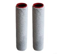 Nexbrill Microfiber Roller Brush Replacement for Dreame H15 Pro/H15 Mix/H12 Pro FlexReach and for mova X4 Pro Floor Washers, Washable Accessory Fits Hardwood, for tile, Marble Sealed Floors(2pcs)